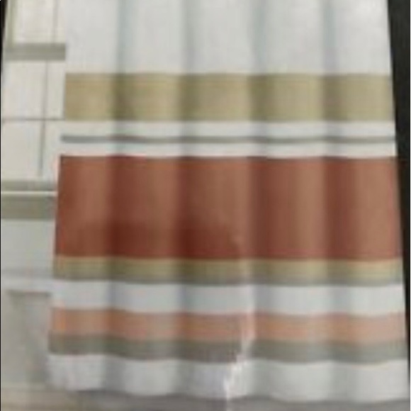 Nicole Miller Bath Home Striped Shower Curtain Poshmark